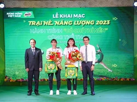 Nestlé MILO tổ chức Trại hè năng lượng 2023 (E-Camp) cho hàng ngàn trẻ em Việt Nam