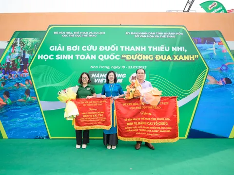 Nestlé MILO đồng hành cùng Giải bơi 'Đường đua xanh' 2023