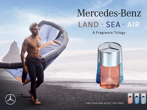 MERCEDES-BENZ LAND, SEA, AIR - Bộ ba mùi hương sáng tạo mới