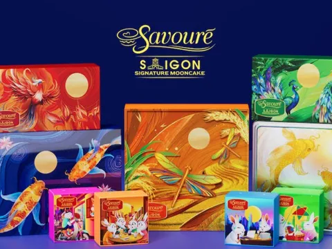 “Saigon Signature Mooncake” quà tặng trung thu mang đậm dấu ấn Sài Gòn từ Savouré Bakery