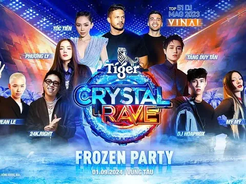 Đại nhạc hội EDM té nước - Tiger Crystal Rave (Frozen Party) “bật tiệc sảng khoái” trở lại Thành phố biển Vũng Tàu