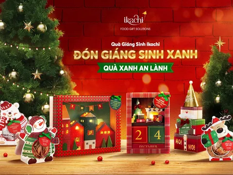 Ikachi ra mắt quà Giáng sinh xanh - thủ công, sáng tạo và bảo vệ môi trường